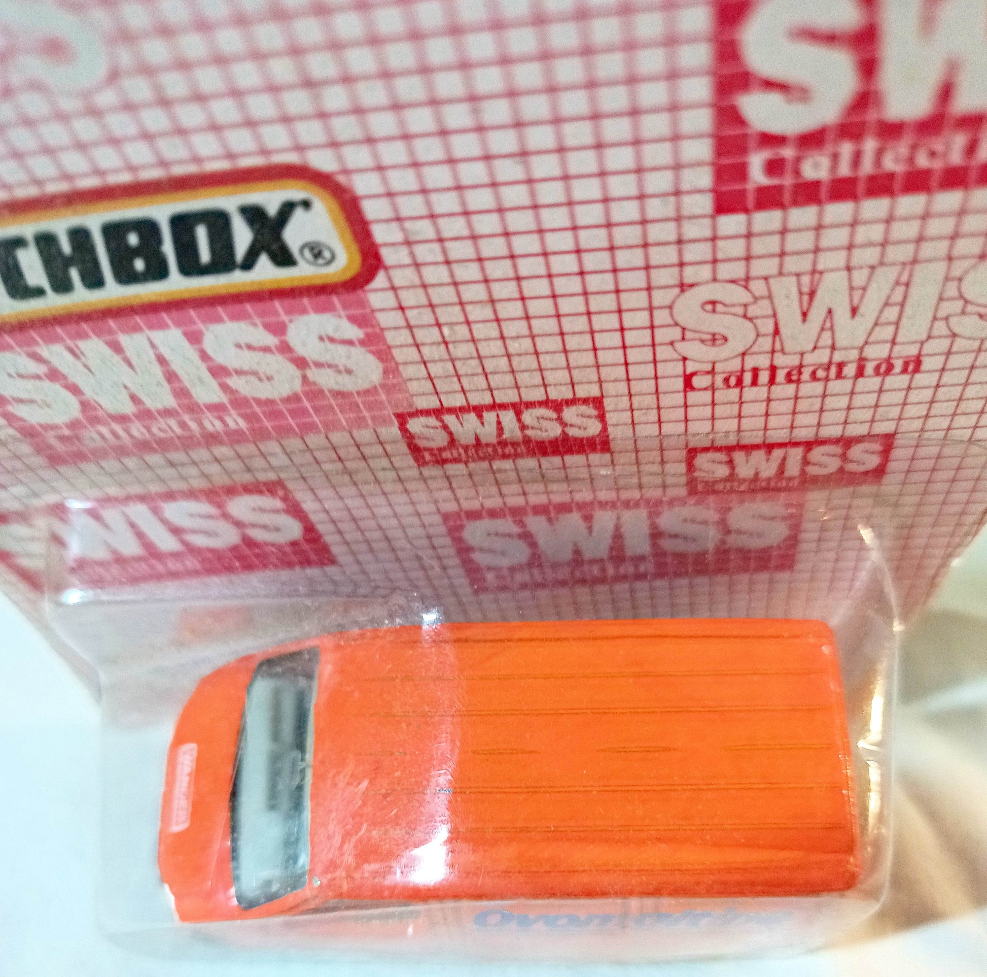 Matchbox Swiss Collection MB60 1987 Ovomaltine Ford Transit Van - TulipStuff