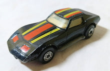 Load image into Gallery viewer, Lesney Matchbox 62 Corvette Chevrolet Superfast England 1979 black - TulipStuff
