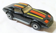 Load image into Gallery viewer, Lesney Matchbox 62 Corvette Chevrolet Superfast England 1979 black - TulipStuff
