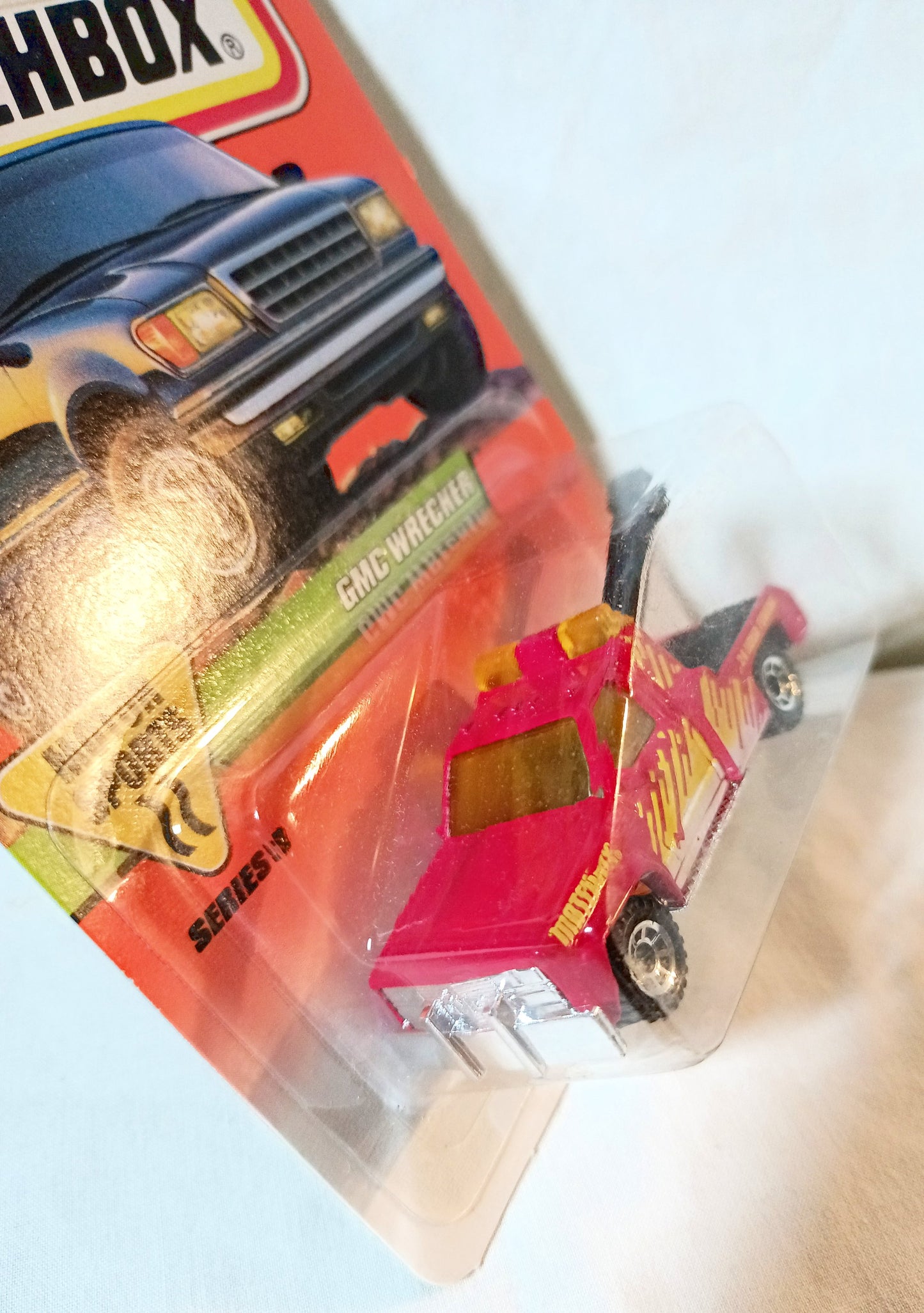Matchbox 63 GMC Wrecker Tow Truck Motor Sports Series 1998 - TulipStuff
