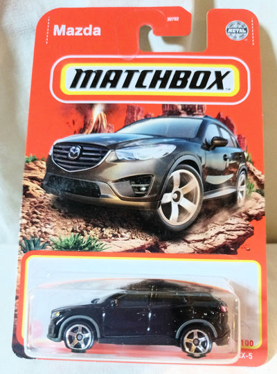 Matchbox #63 Mazda CX-5 Compact Crossover SUV Black 2021 - TulipStuff