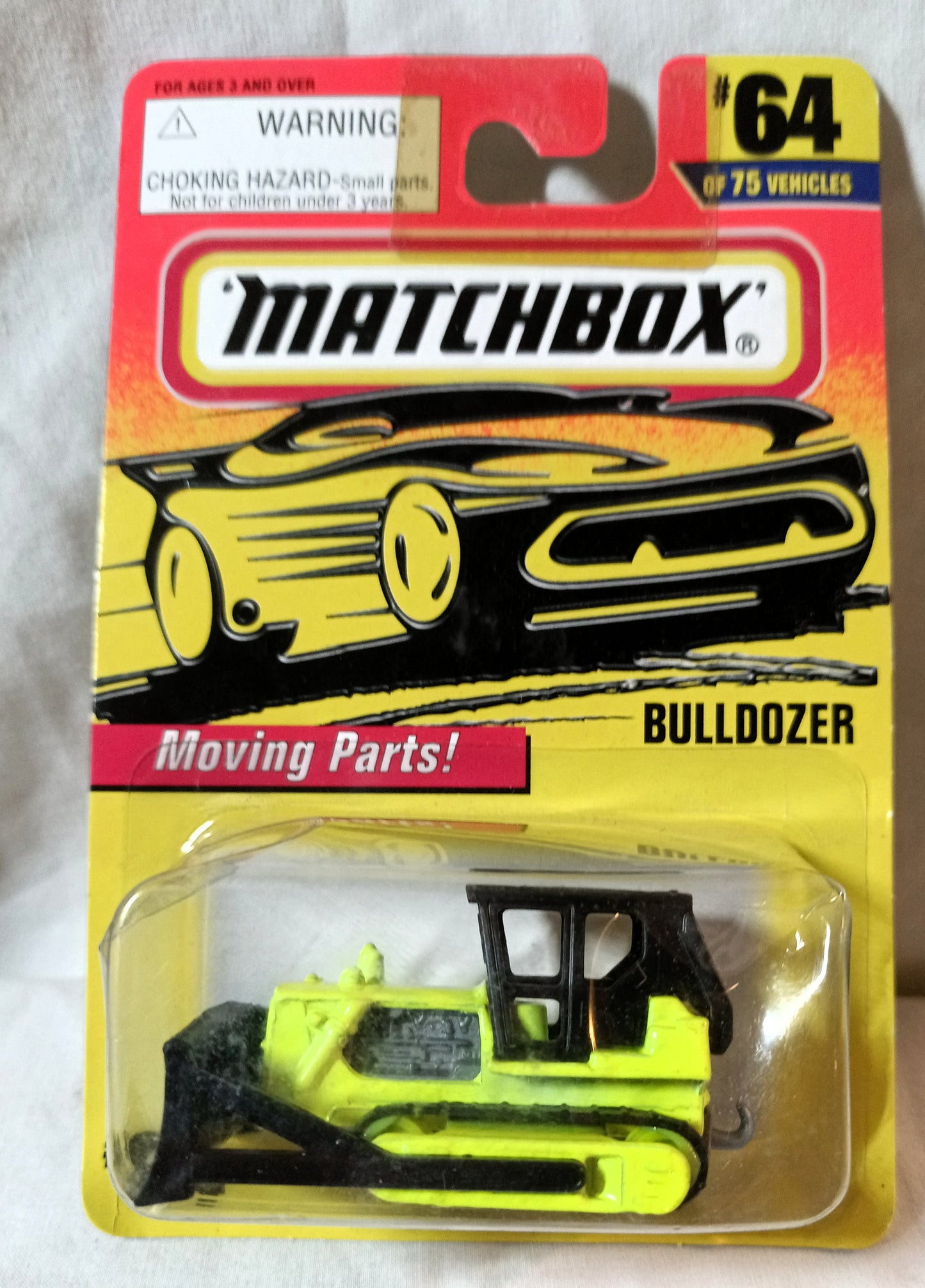Matchbox 64 Bulldozer Caterpillar D9 Tractor Lime 1997 - TulipStuff