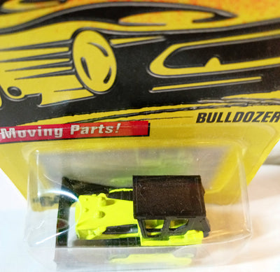 Matchbox 64 Bulldozer Caterpillar D9 Tractor Lime 1997 - TulipStuff