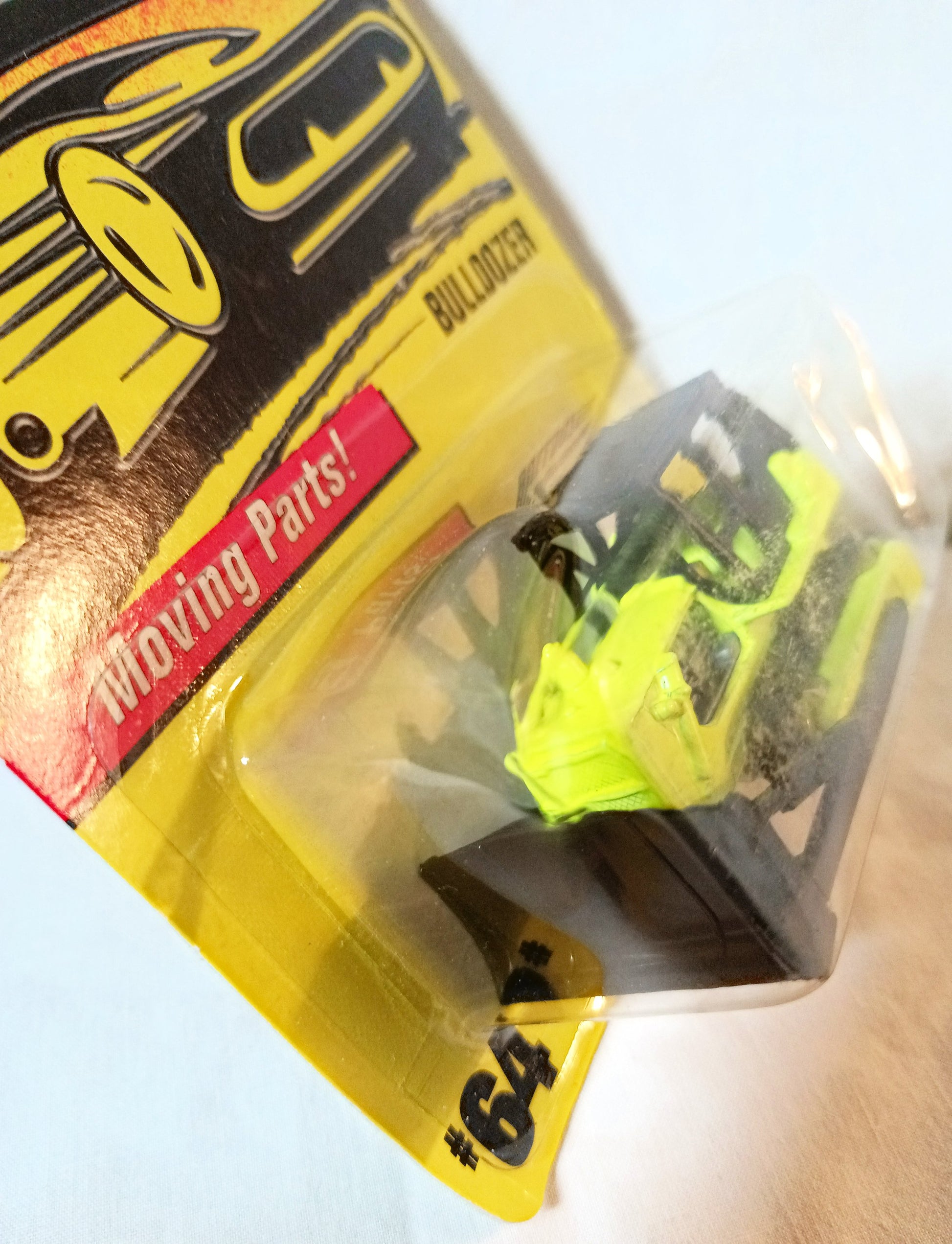 Matchbox 64 Bulldozer Caterpillar D9 Tractor Lime 1997 - TulipStuff