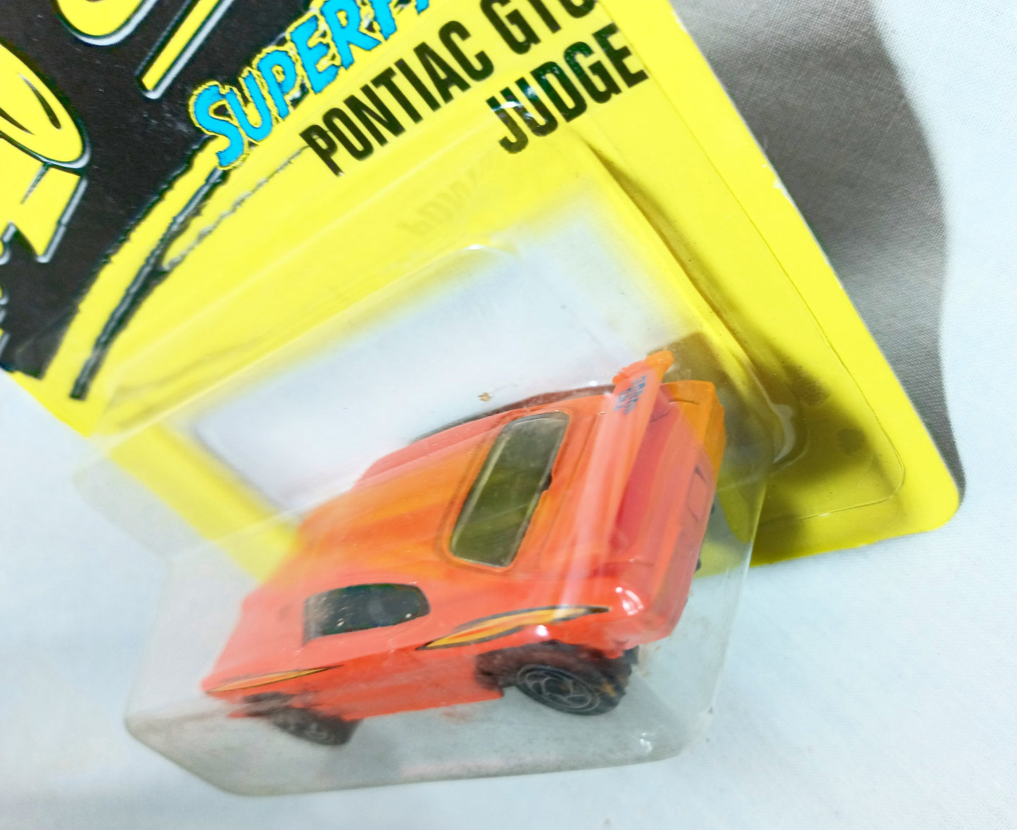 Matchbox #70 '70 Pontiac GTO Judge Superfast 1997 Orange - TulipStuff