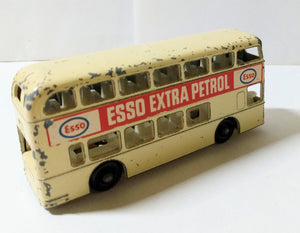 Lesney Matchbox 74 Daimler Fleetline London Bus Esso England 1966 - TulipStuff