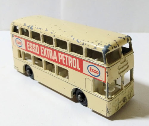 Lesney Matchbox 74 Daimler Fleetline London Bus Esso England 1966 - TulipStuff