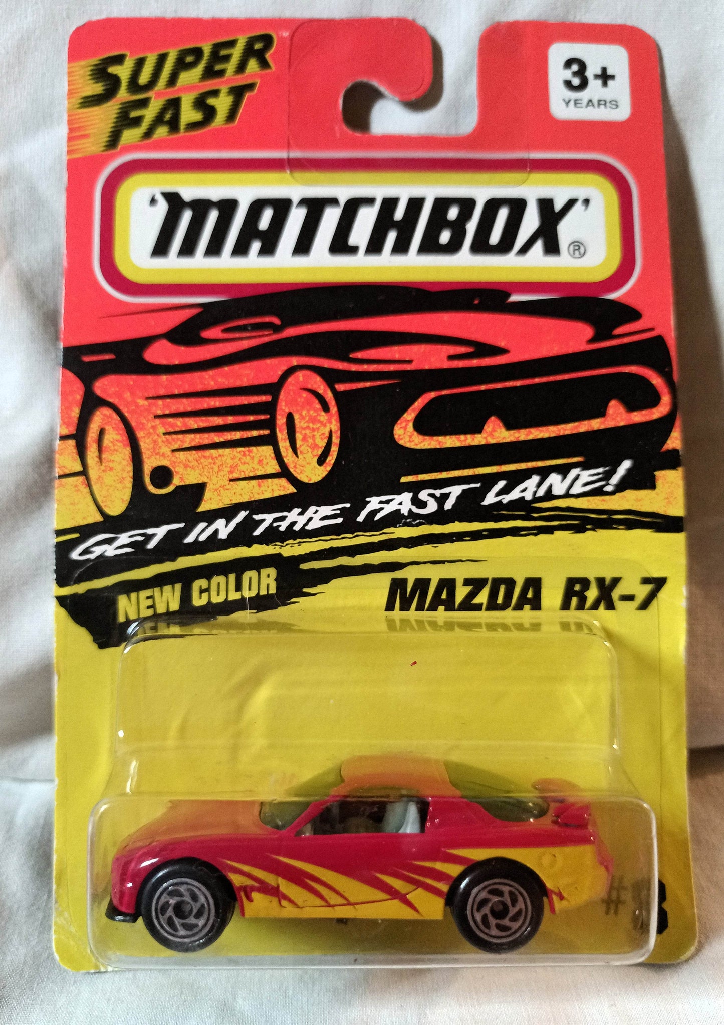 Matchbox #8 Mazda RX-7 Rotary Engine Sports Car Superfast 1995 - TulipStuff