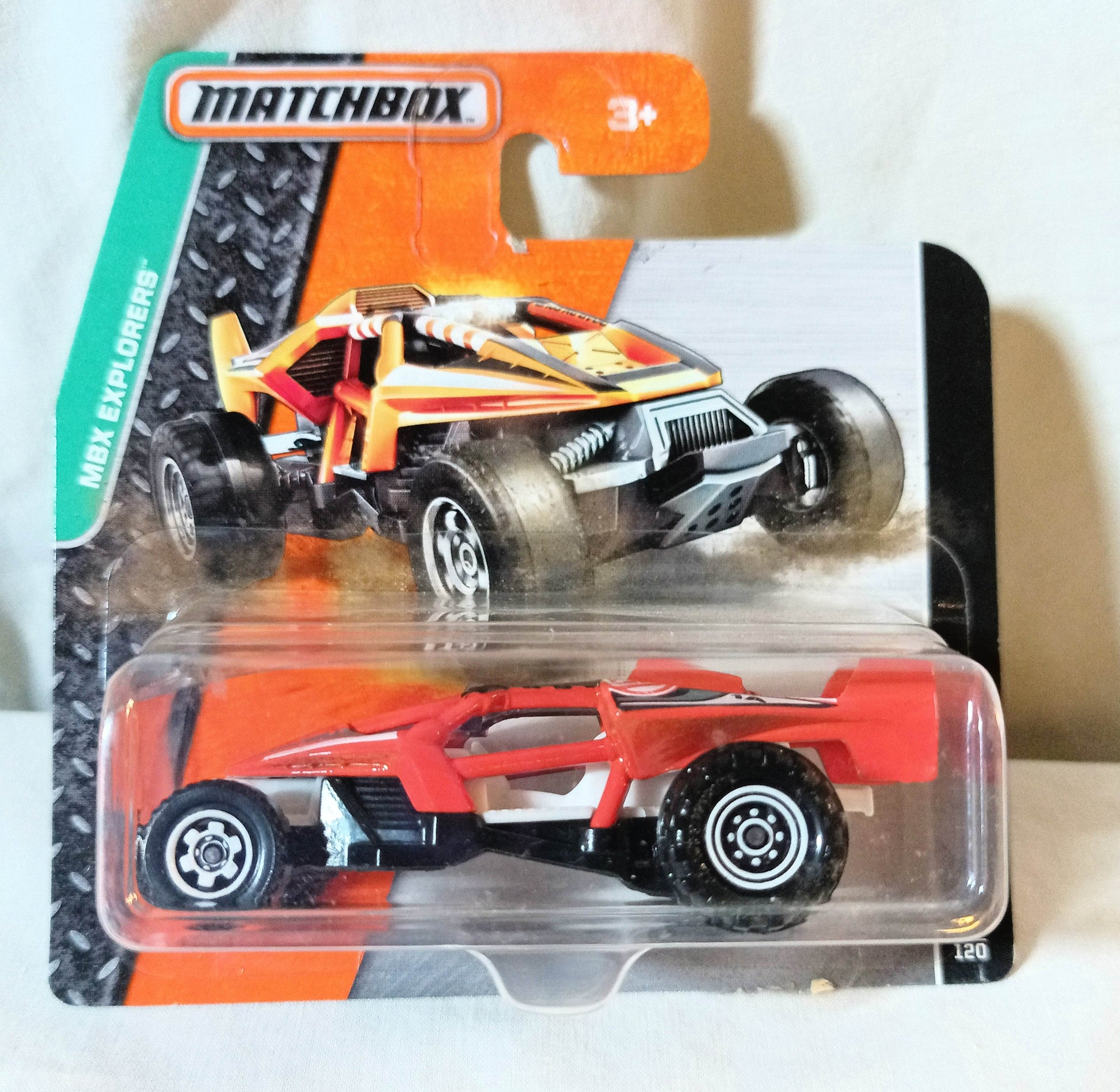 Matchbox 2015 MB81 - Roar-By-Four 4x4 Off Road ATV Intl Short Card - TulipStuff