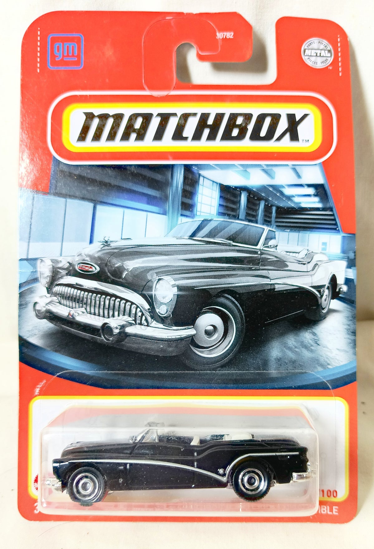 Matchbox #83 1953 Buick Skylark Convertible MBX Showroom Black 2022 - TulipStuff