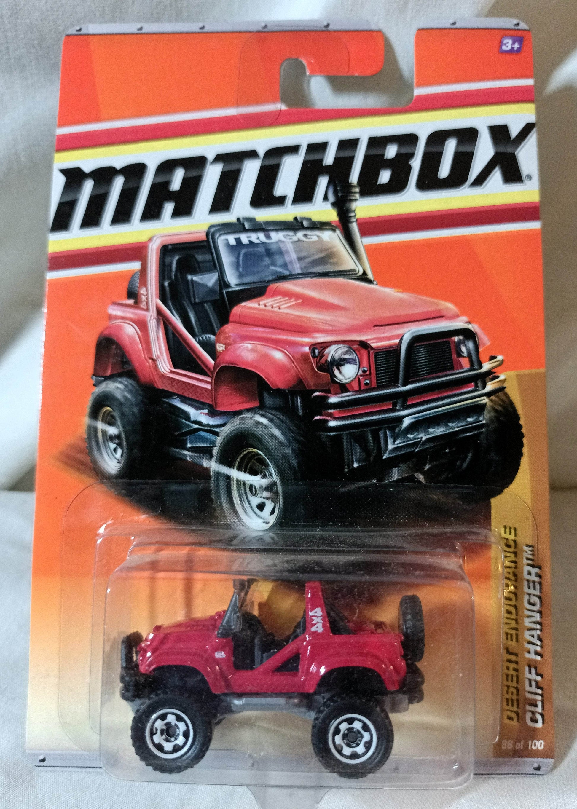Matchbox #86 Cliff Hanger 4X4 Truggy Desert Endurance 2011 - TulipStuff