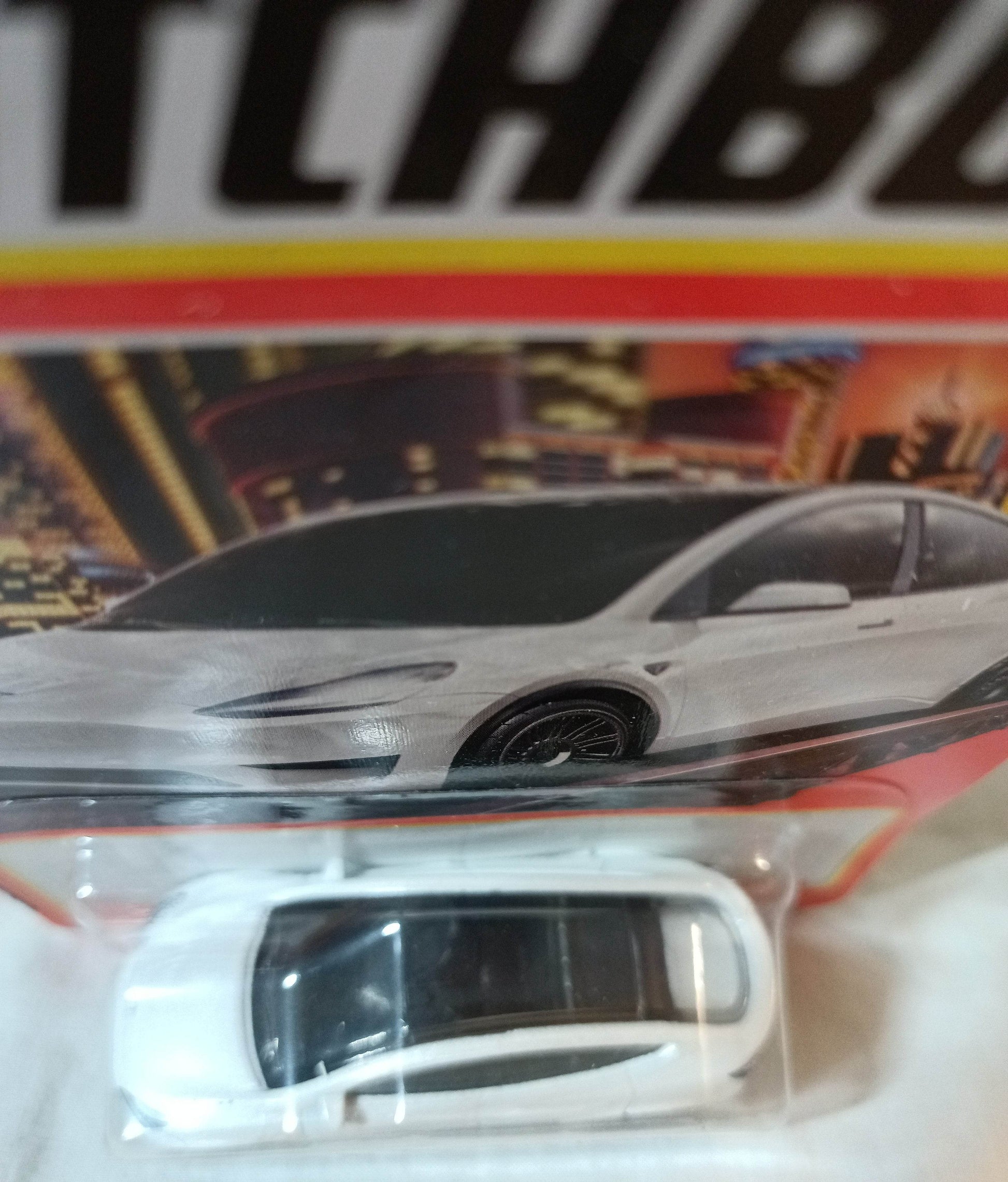 Matchbox 2023 MB89 - 2020 Tesla Model Y SUV MBX Metro White - TulipStuff