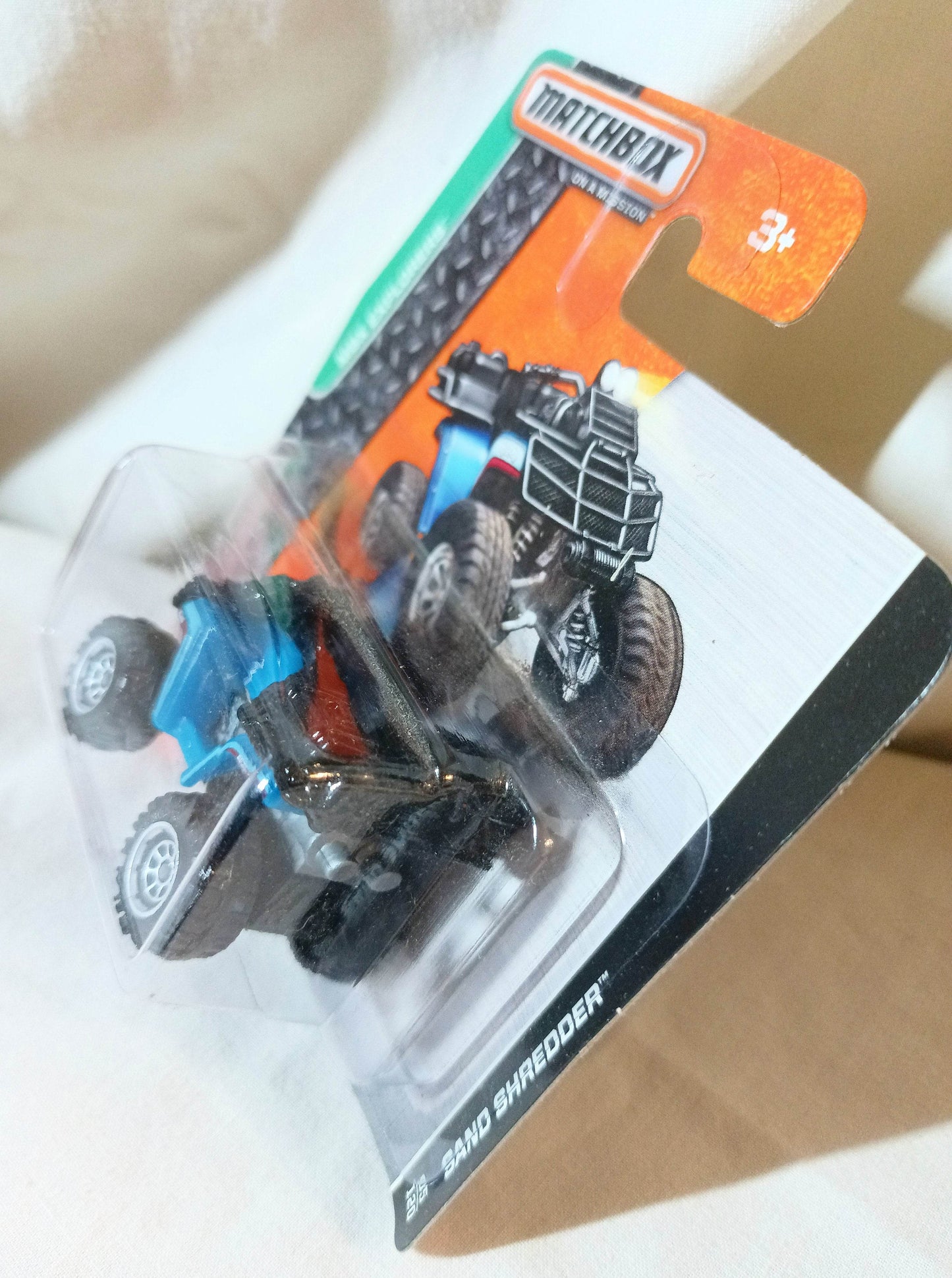 Matchbox 2015 MB95 - Sand Shredder 4x4 ATV International Short Card - TulipStuff