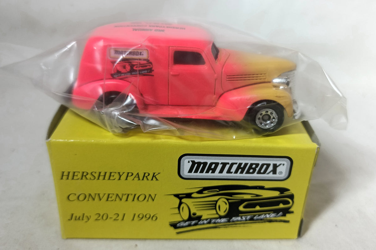 Matchbox Hershey Park Convention 1996 '39 Chevy Sedan Delivery ltd ed - TulipStuff