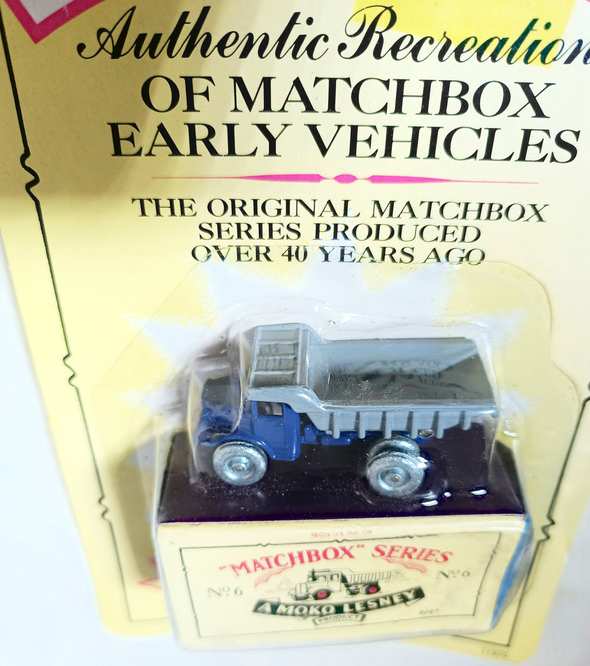 Matchbox Originals No. 6 Moko Lesney Euclid Dump Truck 1993 - TulipStuff