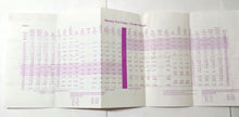 Load image into Gallery viewer, MBTA Eastern Line Gloucester Branch Commuter Rail Schedule 1982 - TulipStuff
