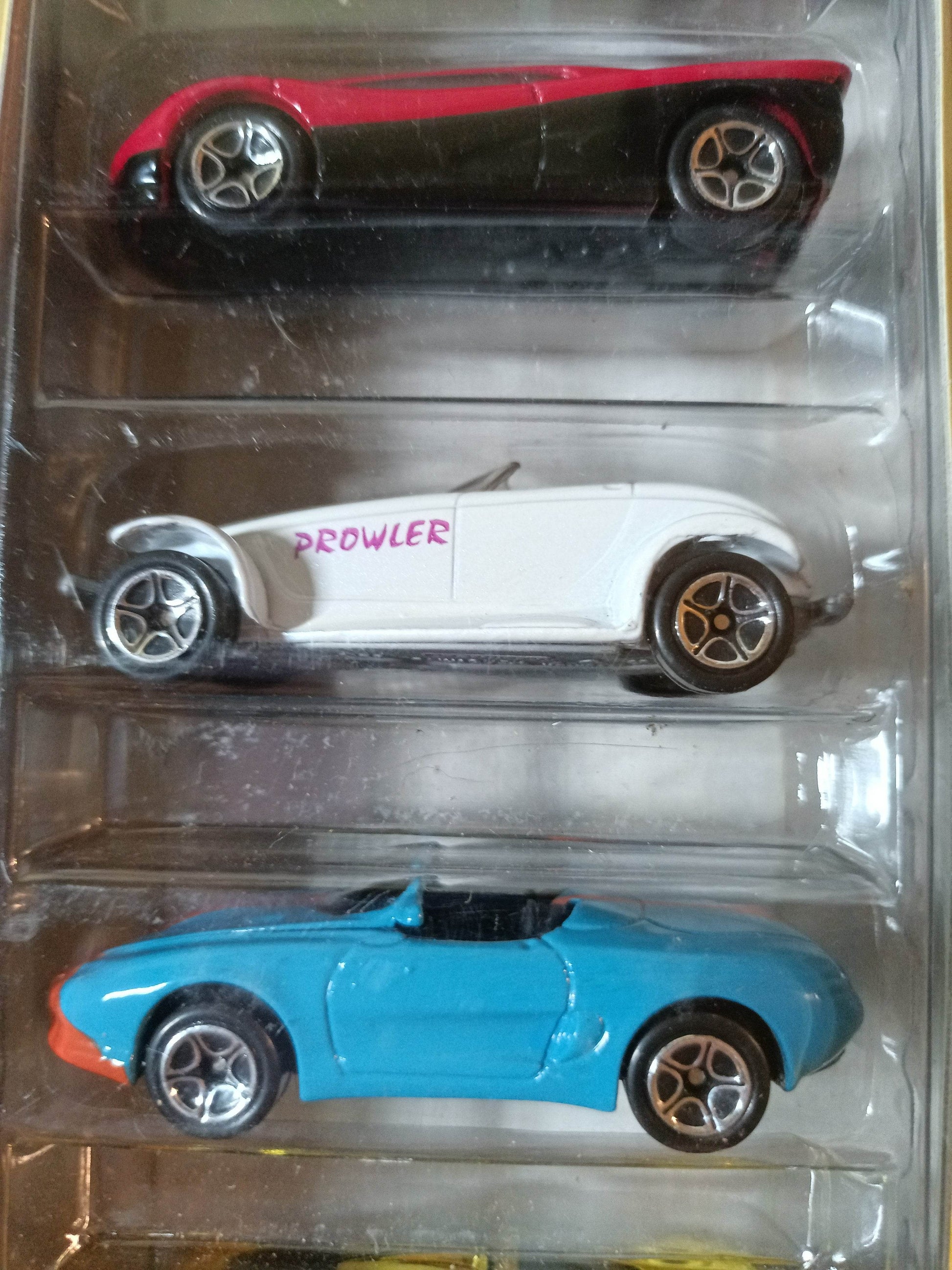 Matchbox Cars Of The Future 5-Pack 1997 VW Avus Prowler Mustang Streak - TulipStuff