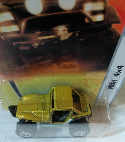 Matchbox #88 MBX 4X4 Offroad Vehicle All Terrain 2007 Gold - TulipStuff