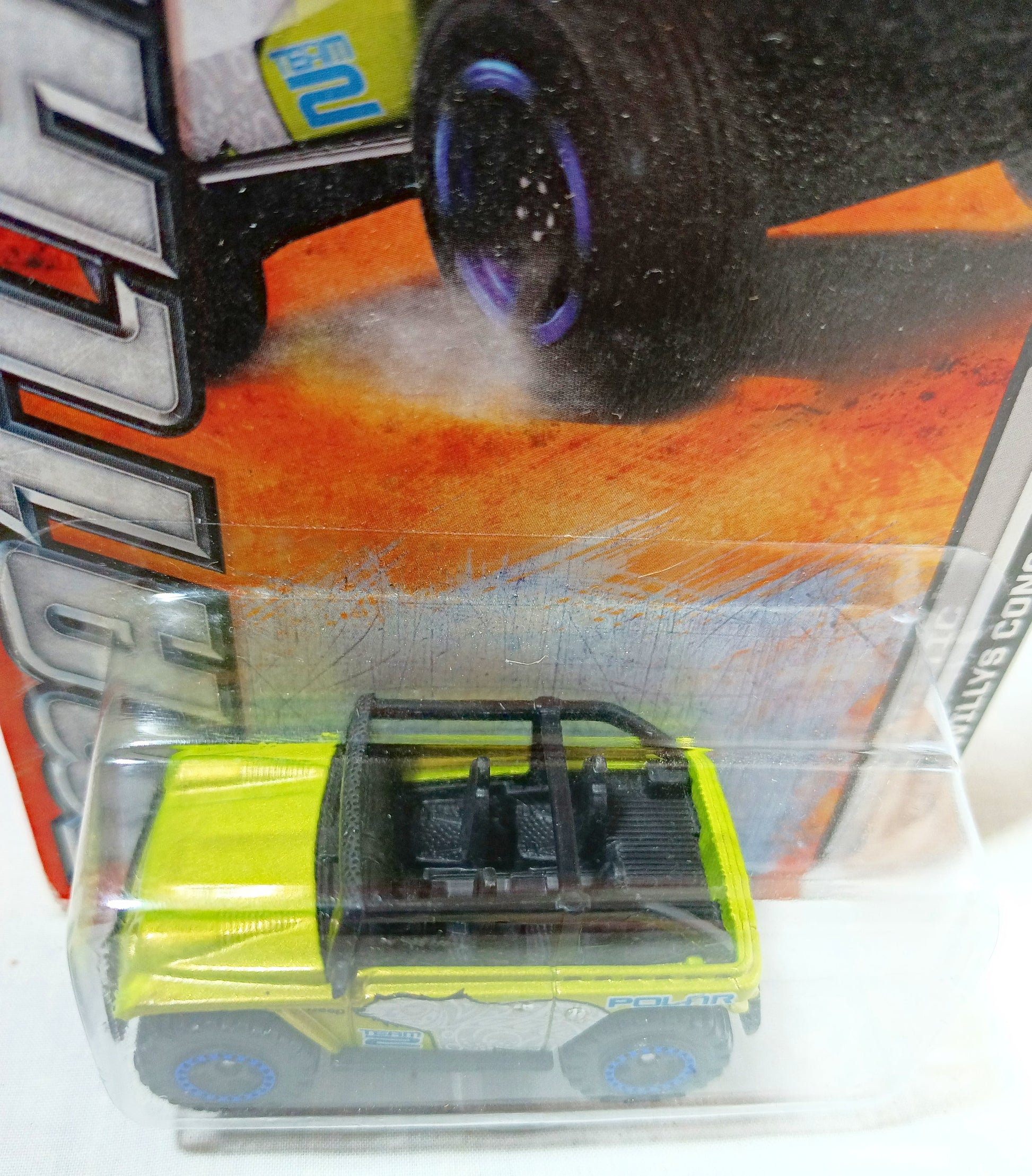 Matchbox MB74 MBX Arctic Jeep Willys Concept Lime Green 2012 - TulipStuff