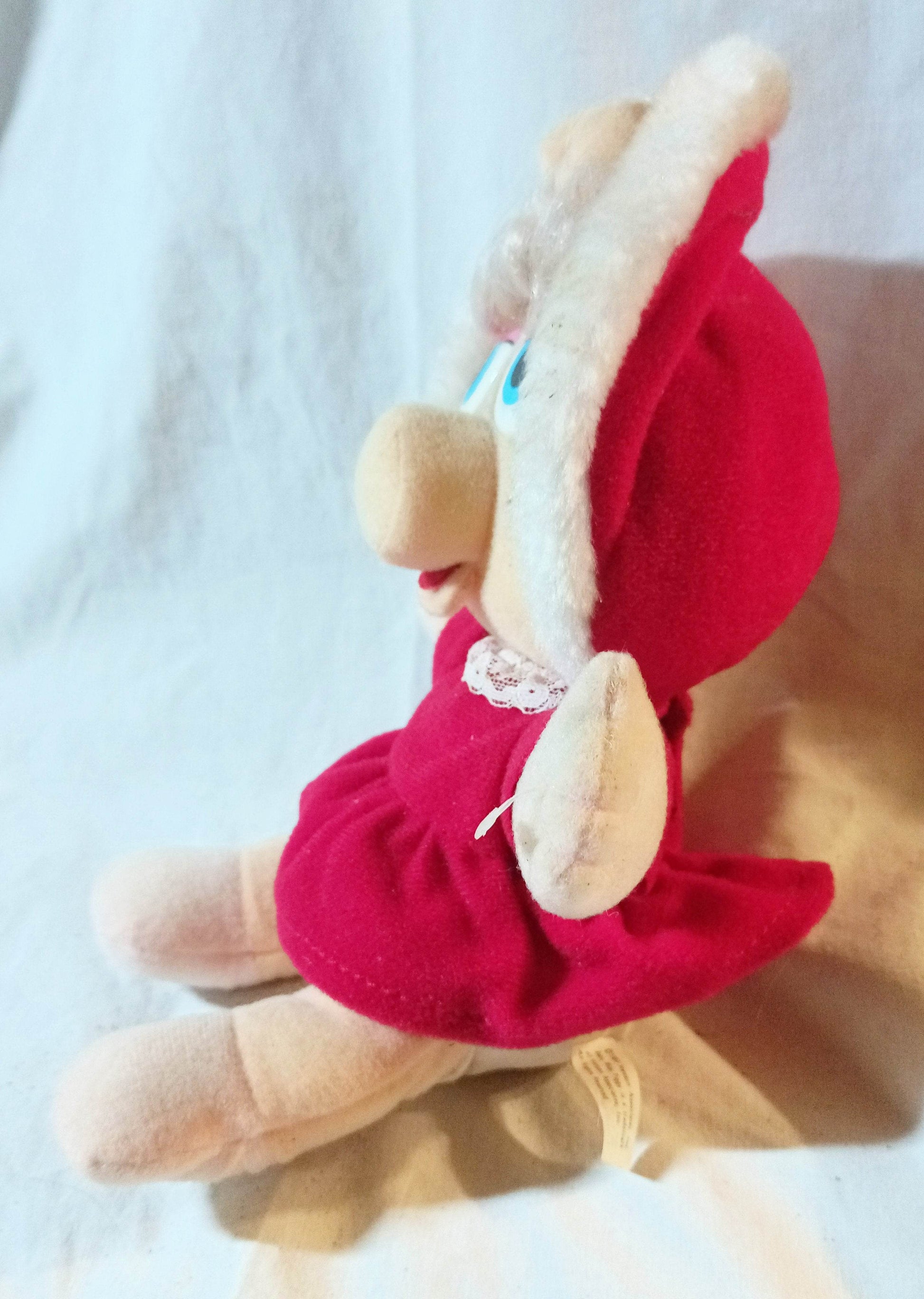 McDonald's Jim Henson Baby Miss Piggy Muppets Stuffed Plush Toy 1988 - TulipStuff