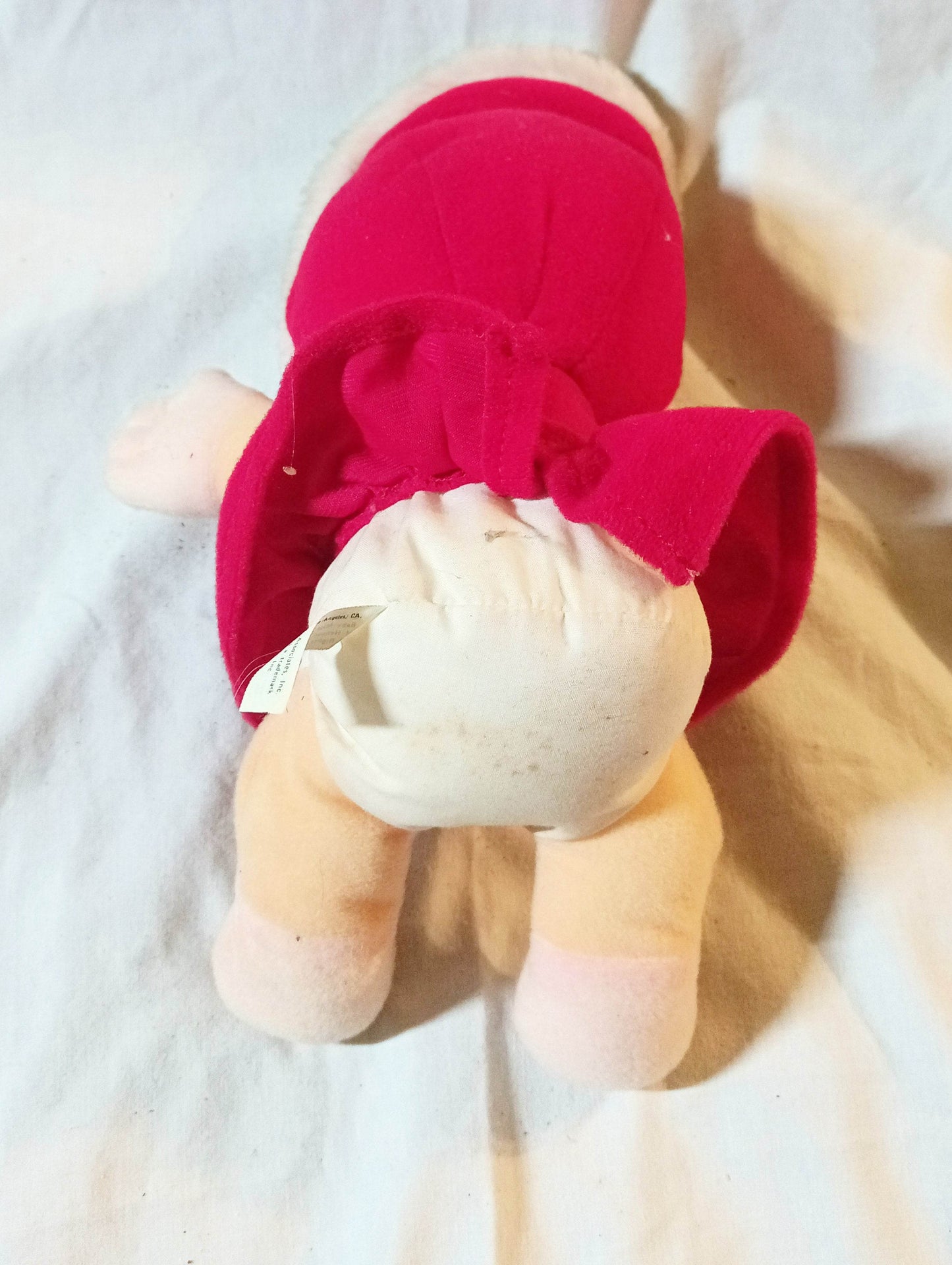 McDonald's Jim Henson Baby Miss Piggy Muppets Stuffed Plush Toy 1988 - TulipStuff