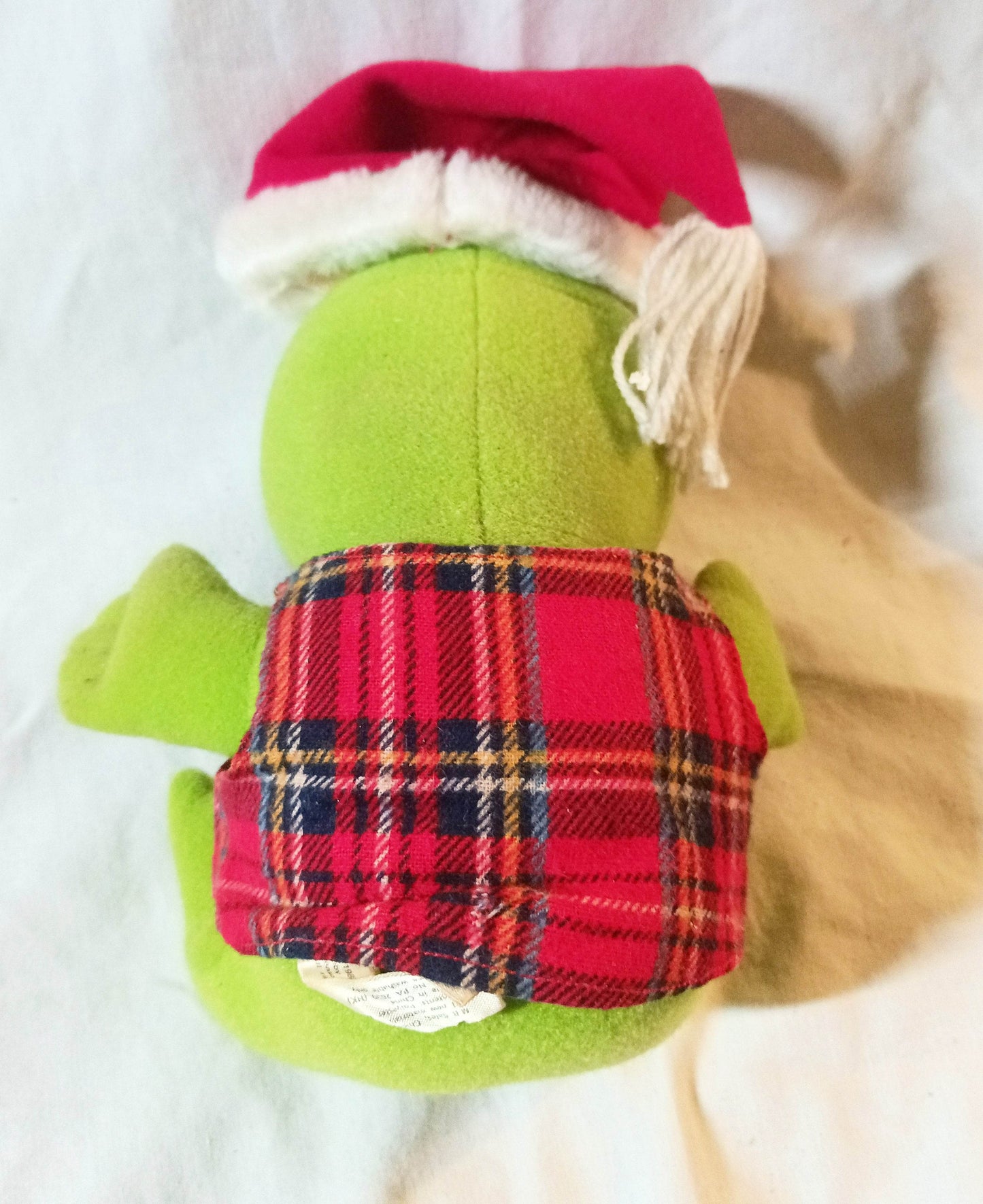 McDonald's Jim Henson Baby Kermit Frog Muppets Stuffed Plush Toy 1988 - TulipStuff