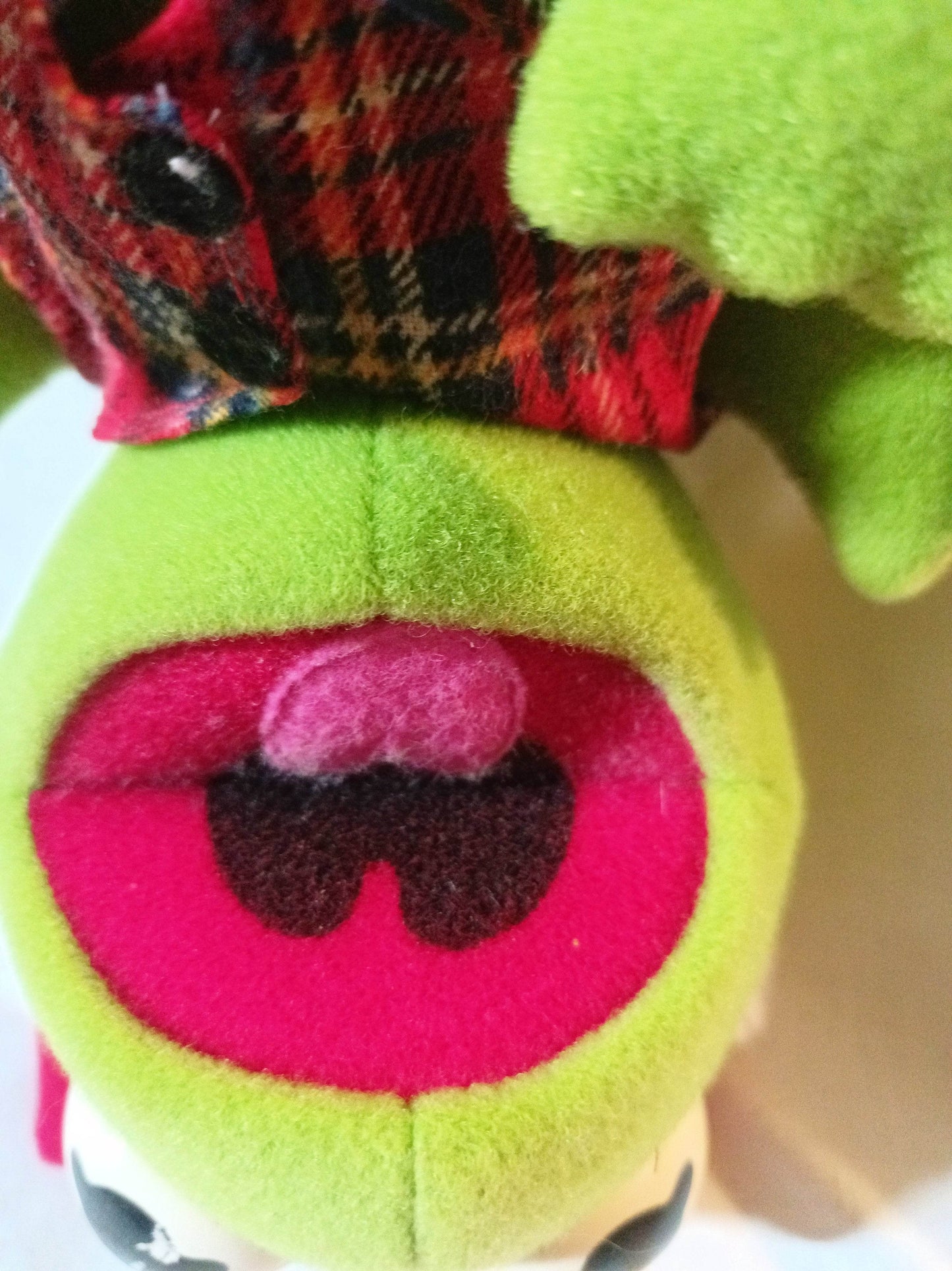 McDonald's Jim Henson Baby Kermit Frog Muppets Stuffed Plush Toy 1988 - TulipStuff