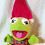 McDonald's Jim Henson Baby Kermit Frog Muppets Stuffed Plush Toy 1988 - TulipStuff