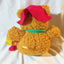 McDonald's Jim Henson Baby Fozzie Bear Muppets Stuffed Plush Toy 1988 - TulipStuff