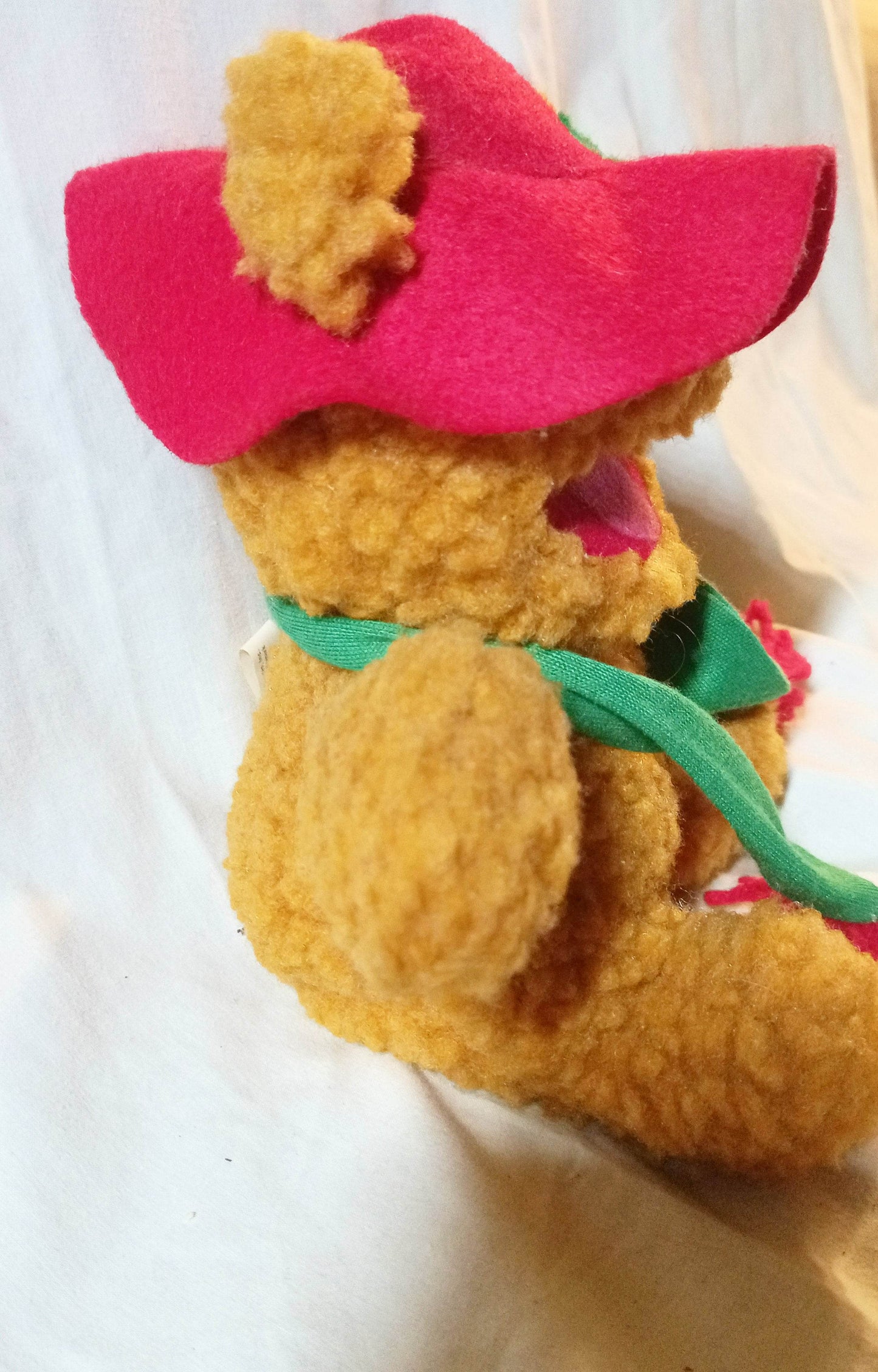McDonald's Jim Henson Baby Fozzie Bear Muppets Stuffed Plush Toy 1988 - TulipStuff