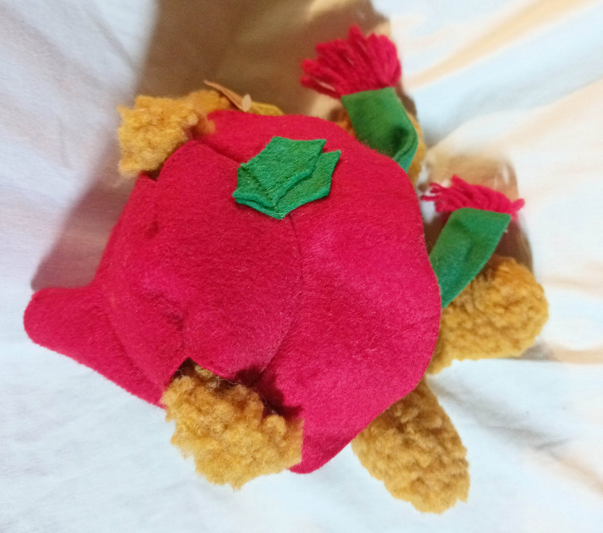 McDonald's Jim Henson Baby Fozzie Bear Muppets Stuffed Plush Toy 1988 - TulipStuff