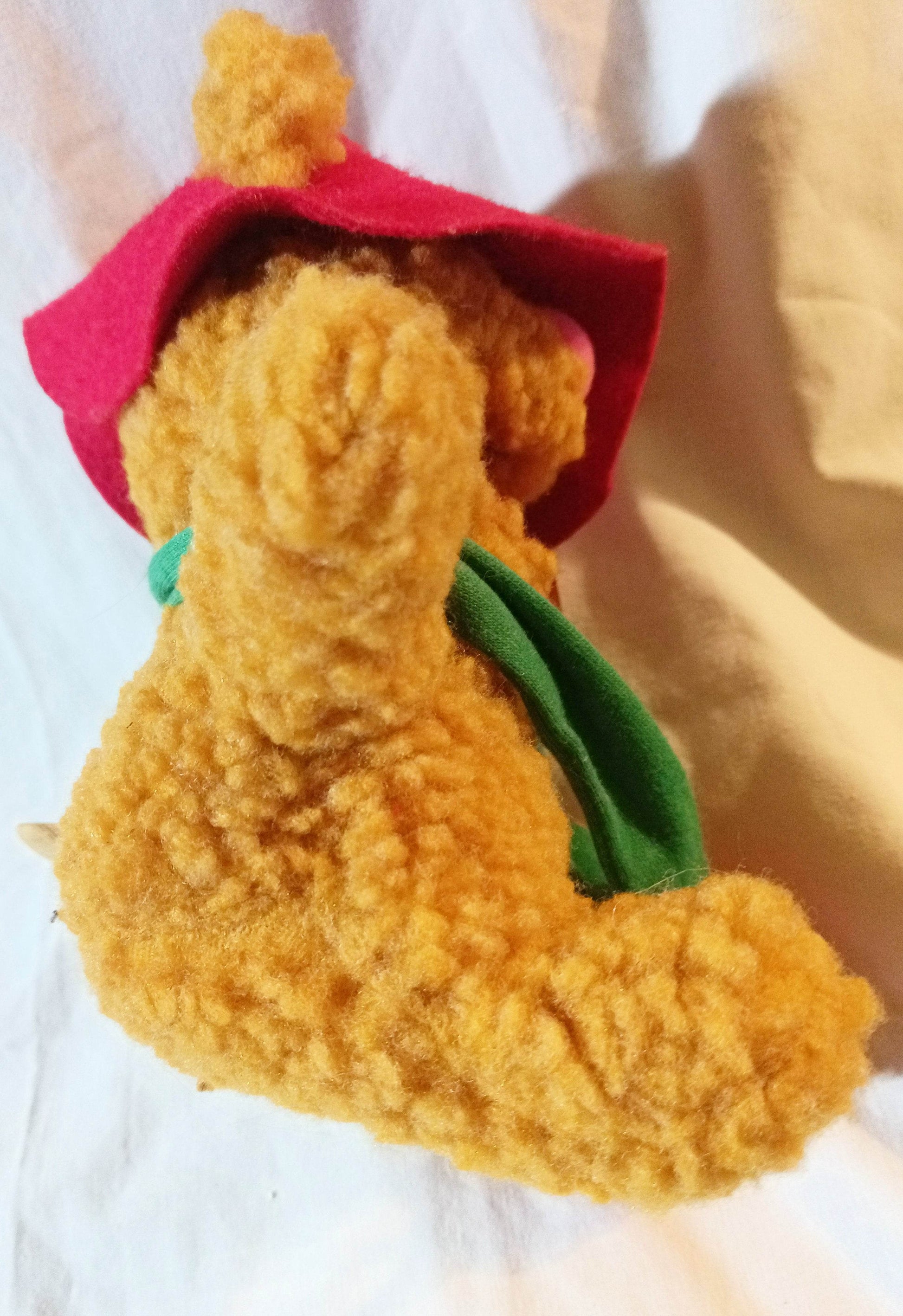 McDonald's Jim Henson Baby Fozzie Bear Muppets Stuffed Plush Toy 1988 - TulipStuff