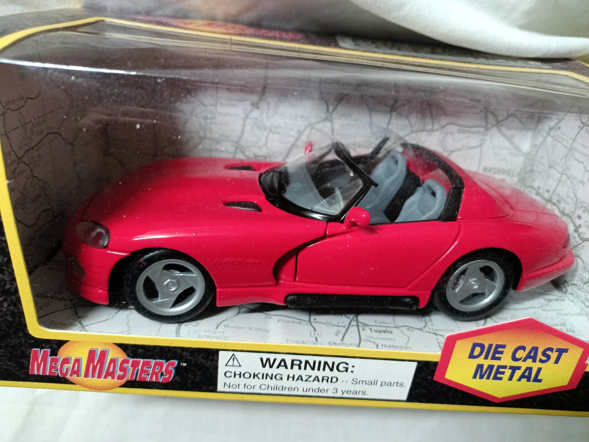 MegaMasters Prestige Collection Dodge Viper RT/10 1:24 Maisto 1990's - TulipStuff