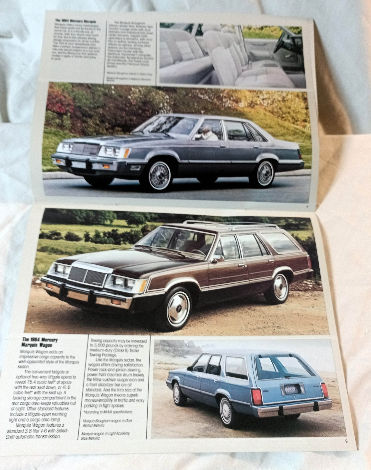Mercury 1984 Sales Brochure Topaz Lynx Capri Cougar Marquis - TulipStuff