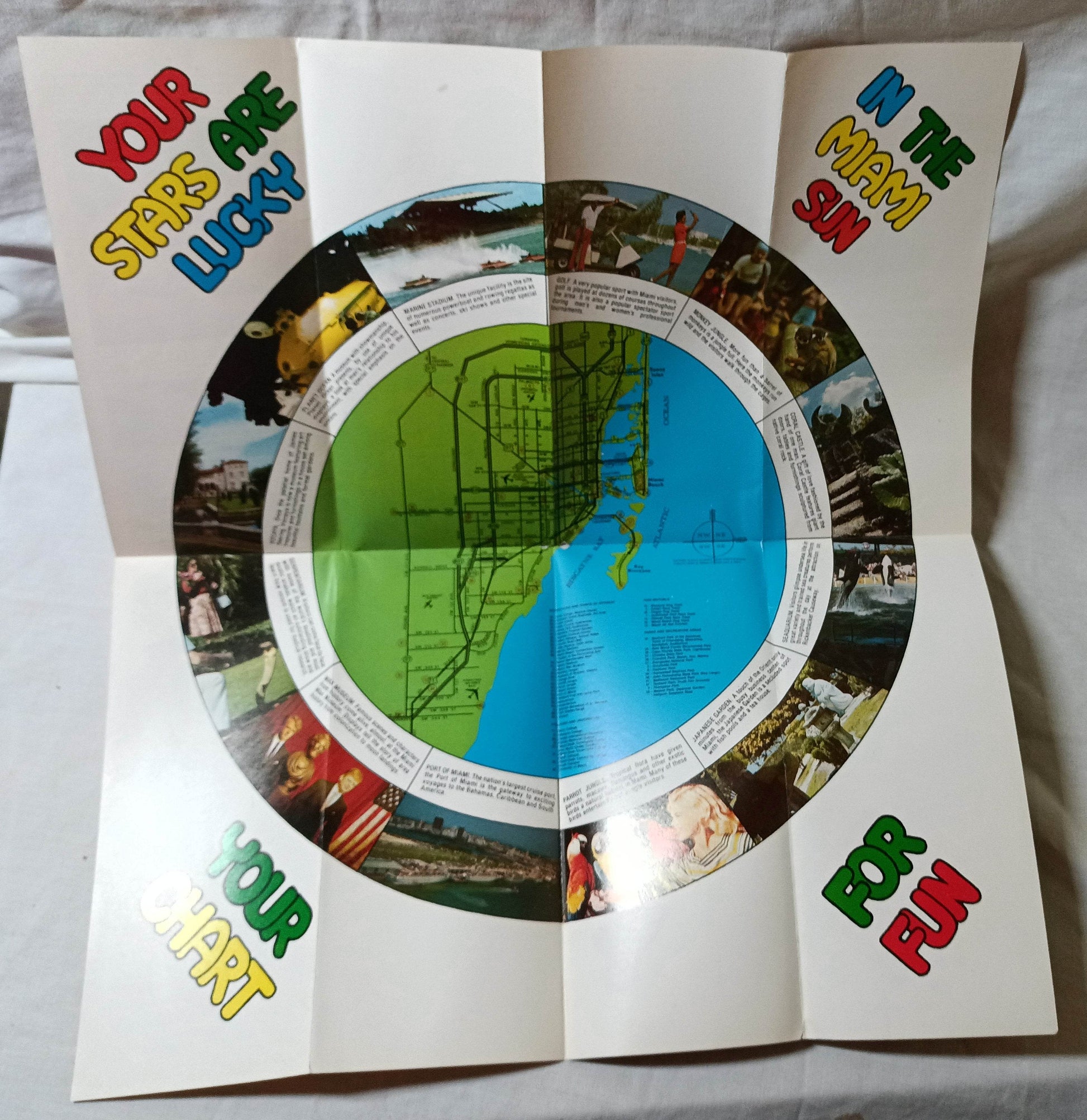 Miami It's Magic Miami-Metro Dept Of Tourism Publicity Brochure 1977 - TulipStuff