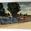 Miniature Railroad Detroit Zoo Michigan Linen Postcard 1940's - TulipStuff