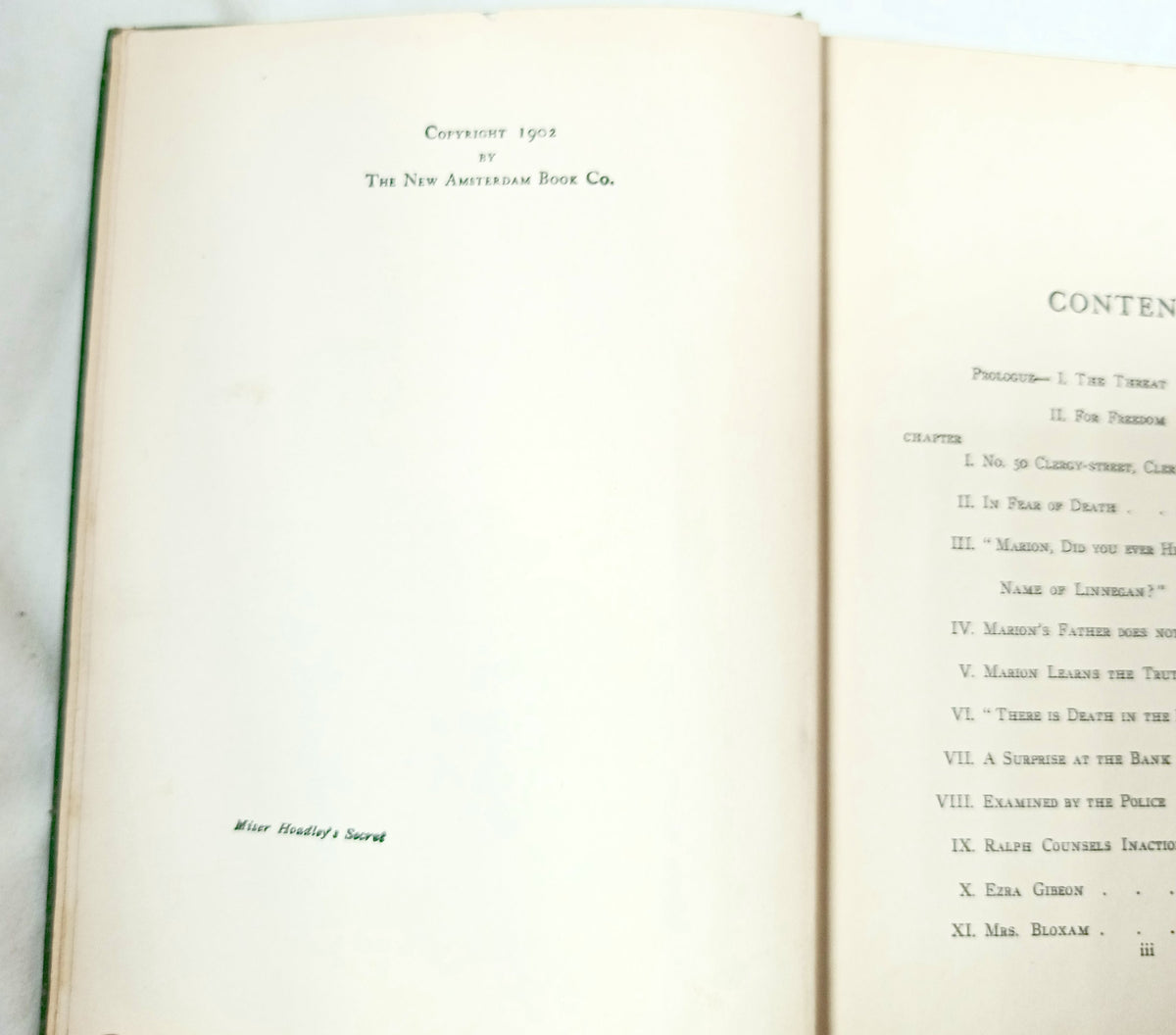 Miser Hoadley's Secret A Detective Story Arthur W. Marchmont 1902 - TulipStuff