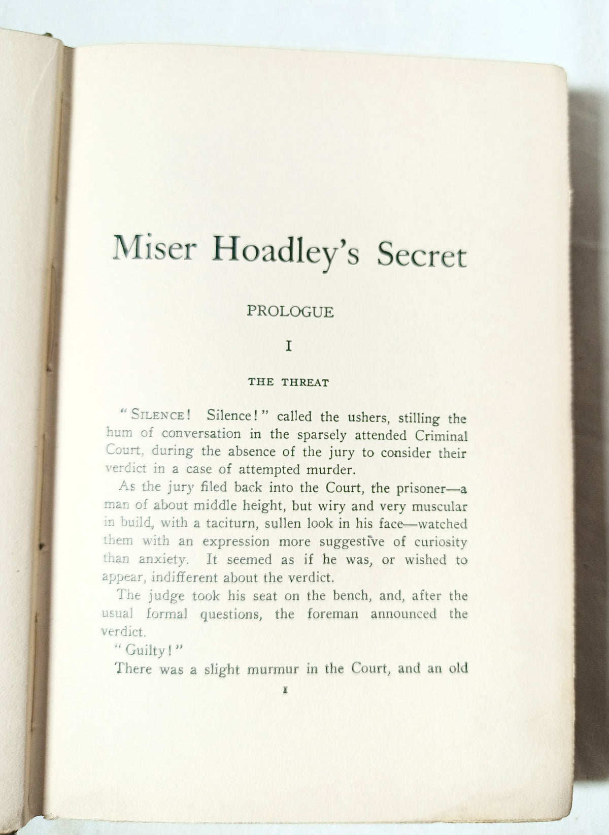 Miser Hoadley's Secret A Detective Story Arthur W. Marchmont 1902 - TulipStuff