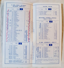 Load image into Gallery viewer, Missouri Pacific Lines Passenger Train Schedule 1968 Midwest Southwest
