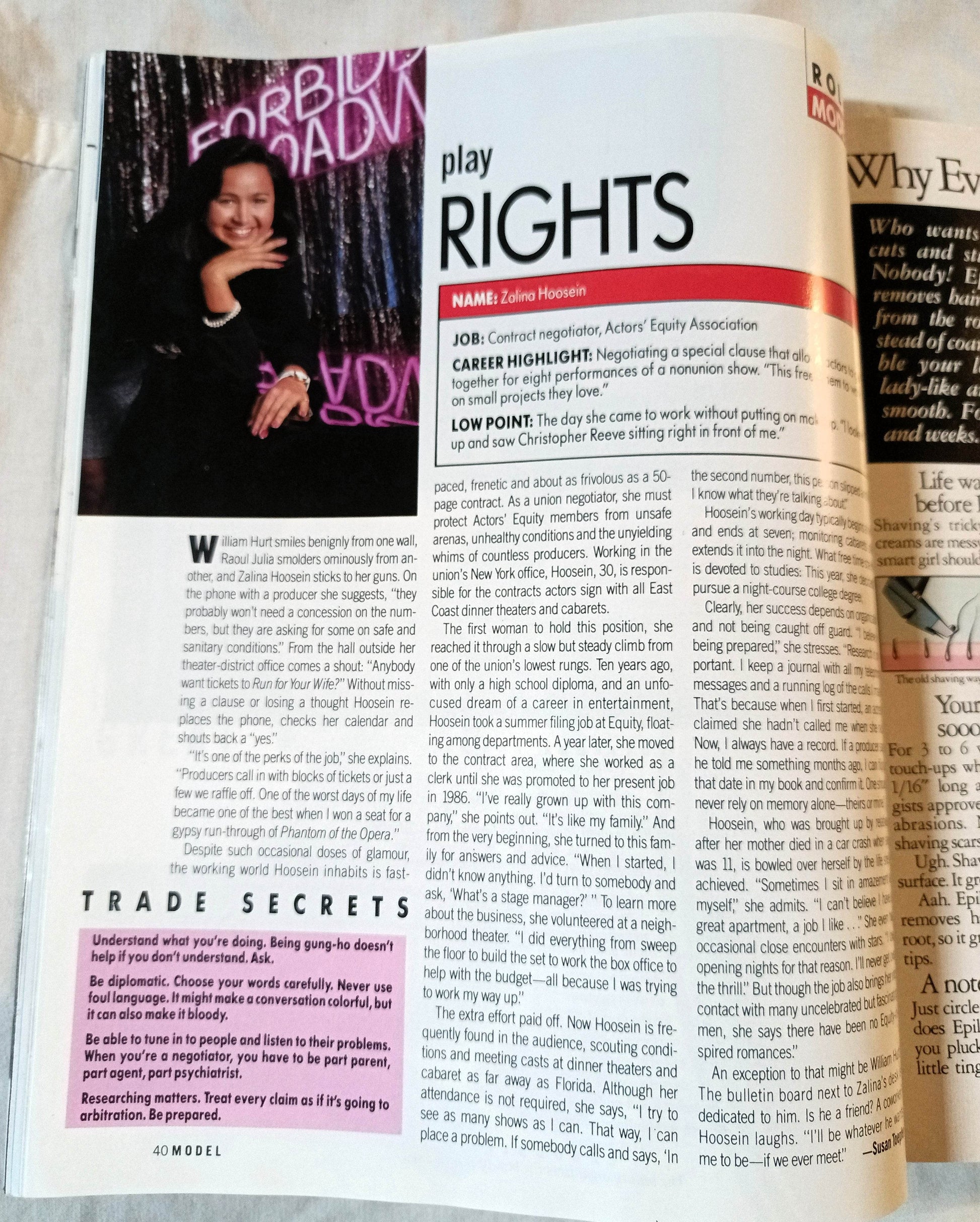 Model Magazine July 1989 Jami Gertz Suddenly Summer Hip-Hop Fashion - TulipStuff