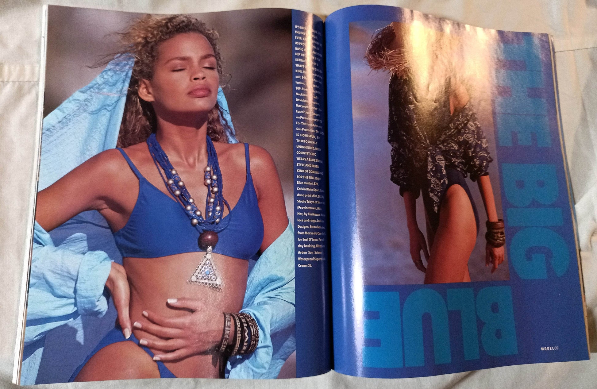 Model Magazine July 1989 Jami Gertz Suddenly Summer Hip-Hop Fashion - TulipStuff