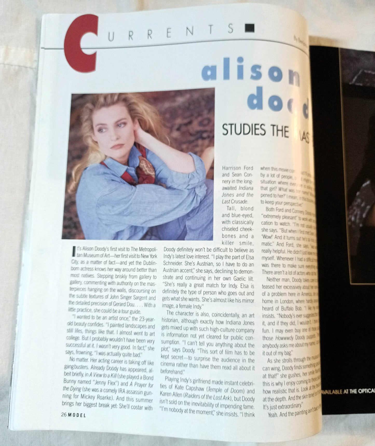 Model Magazine July 1989 Jami Gertz Suddenly Summer Hip-Hop Fashion - TulipStuff