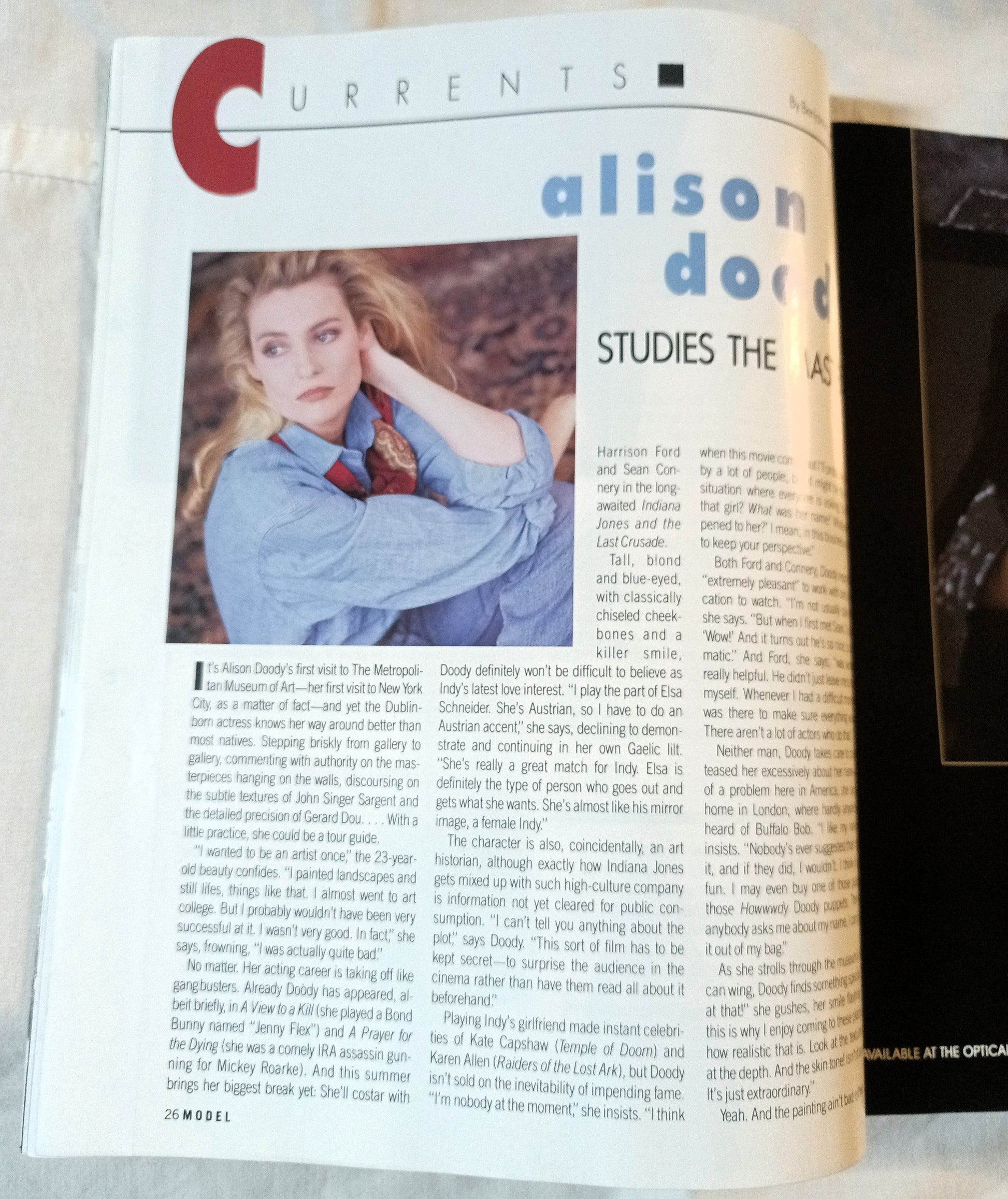 Model Magazine July 1989 Jami Gertz Suddenly Summer Hip-Hop Fashion - TulipStuff