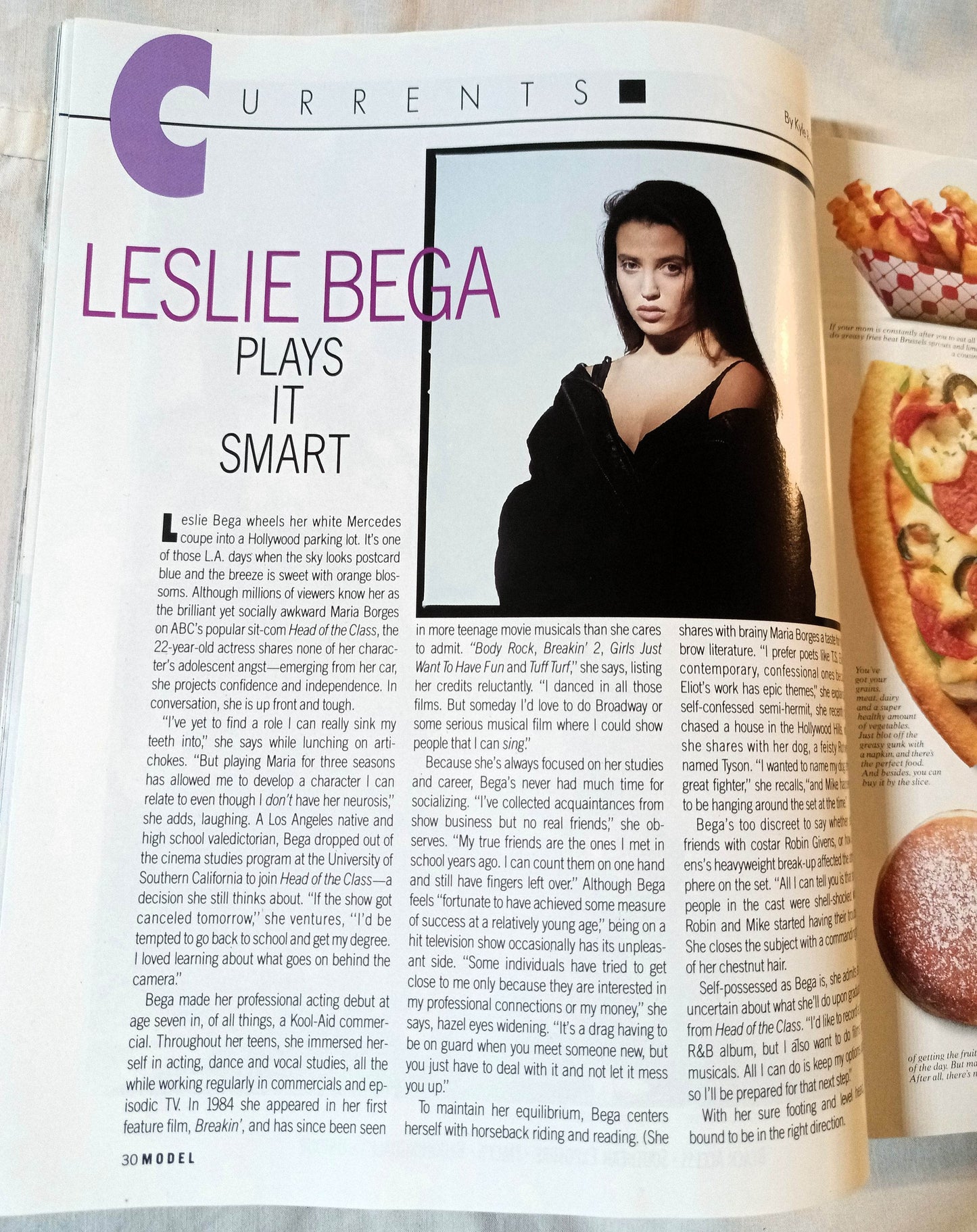 Model Magazine July 1989 Jami Gertz Suddenly Summer Hip-Hop Fashion - TulipStuff