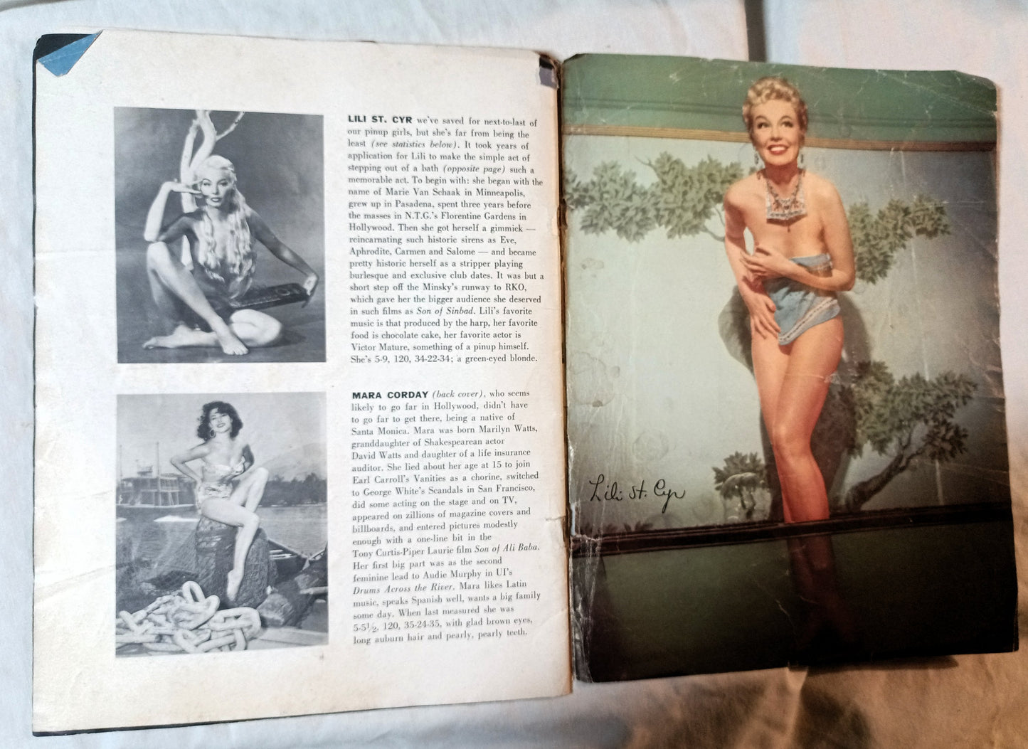 Modern Screen Pin-Ups Magazine Issue #1 1955 Marilyn Monroe Liz Taylor