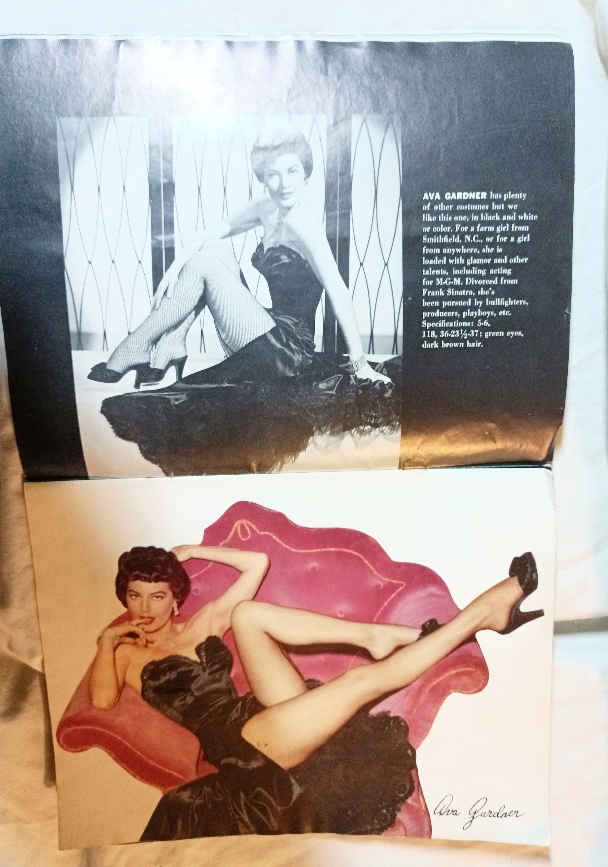 Modern Screen Pin-Ups Magazine Issue #1 1955 Marilyn Monroe Liz Taylor