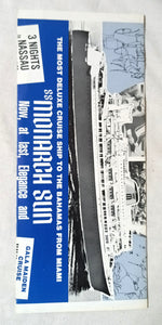 Monarch Cruise Lines ss Monarch Sun 1975 Gala Maiden Cruise Brochure - TulipStuff