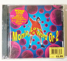 Load image into Gallery viewer, Monie Love In A Word Or 2 Brit-Hop Rap Album CD 1993 - TulipStuff
