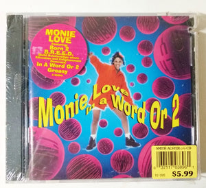 Monie Love In A Word Or 2 Brit-Hop Rap Album CD 1993 - TulipStuff