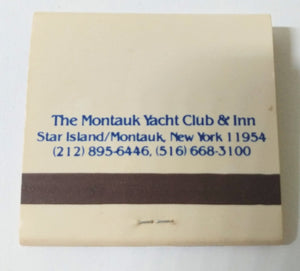 Montauk Yacht Club & Inn Long Island New York Matchbook 1990's - TulipStuff